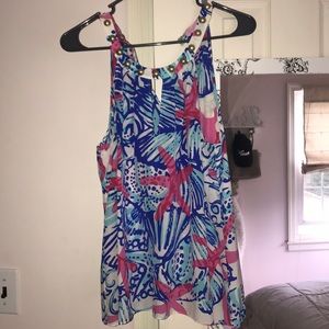Lilly sleeveless blouse